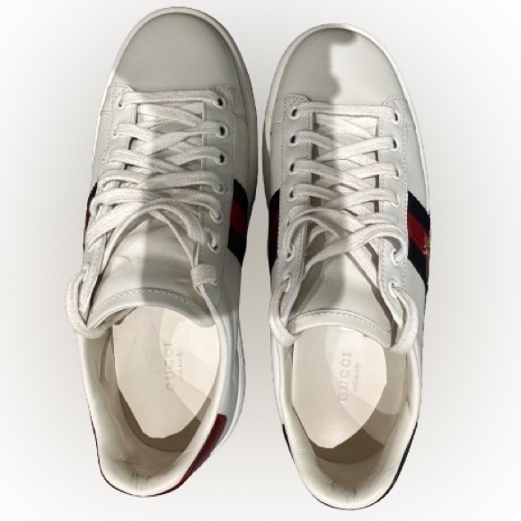 Gucci Ace Platform Sneakers with Crystals size 38 - Picture 4 of 16